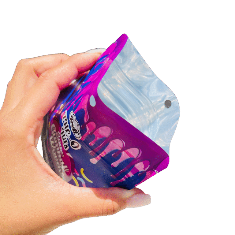 Puff THC Hits Mylar Bag - Interior