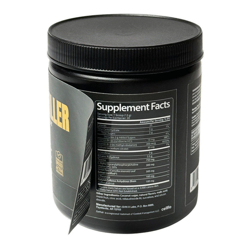 Custom supplement packaging boxes and bottles for private label brands