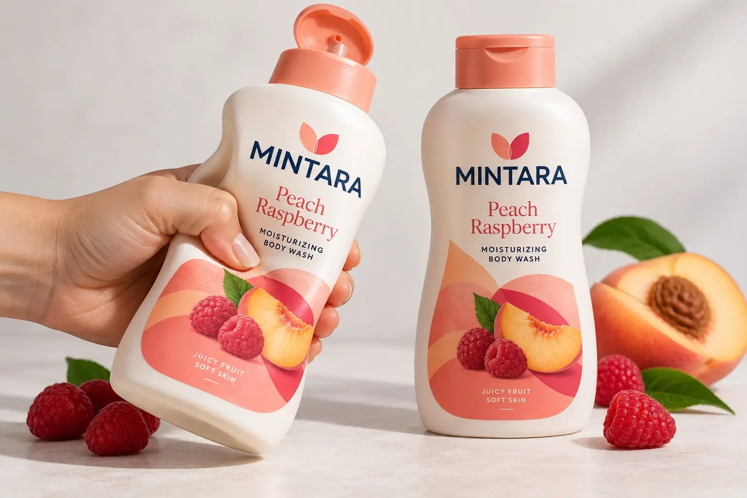 Illustrative fictional MINTARA packaging concept