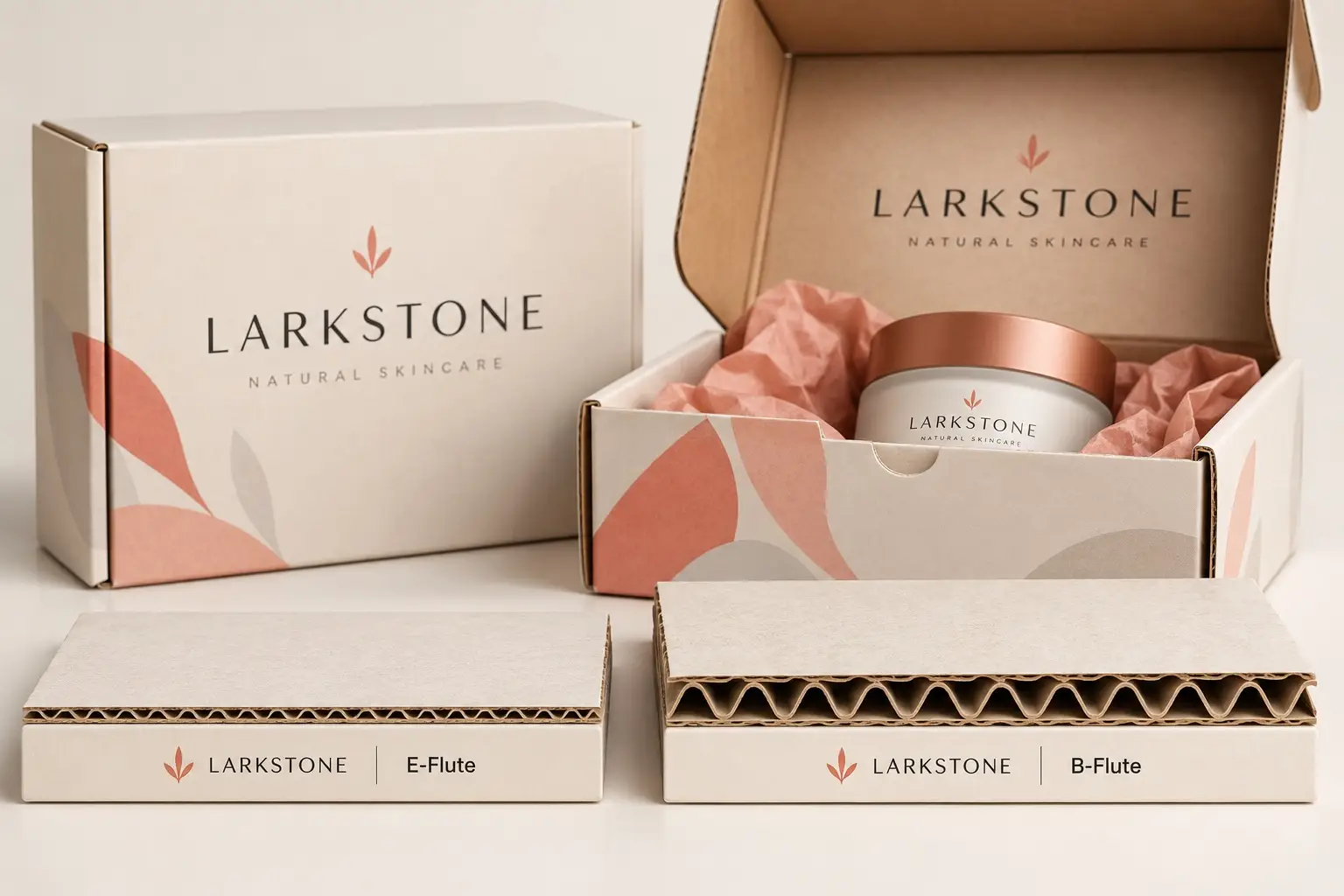 Illustrative packaging concept: E-Flute vs. B-Flute Corrugated Packaging: Buyer Questions
