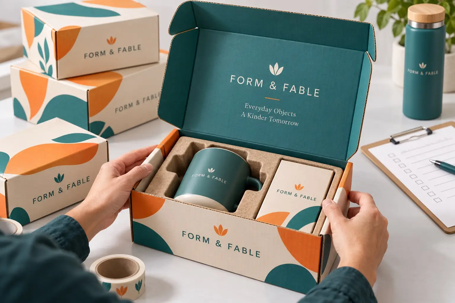 Illustrative packaging concept: Custom Box Sample Testing Before a Production Run