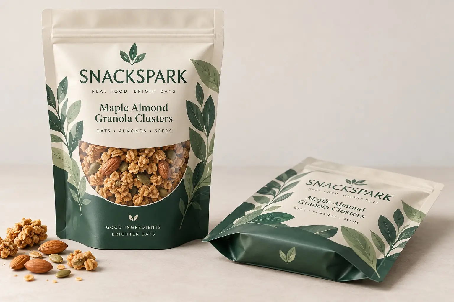 Illustrative packaging concept: Stand-Up Pouches vs. Flat Pouches: Choosing a Bag Format