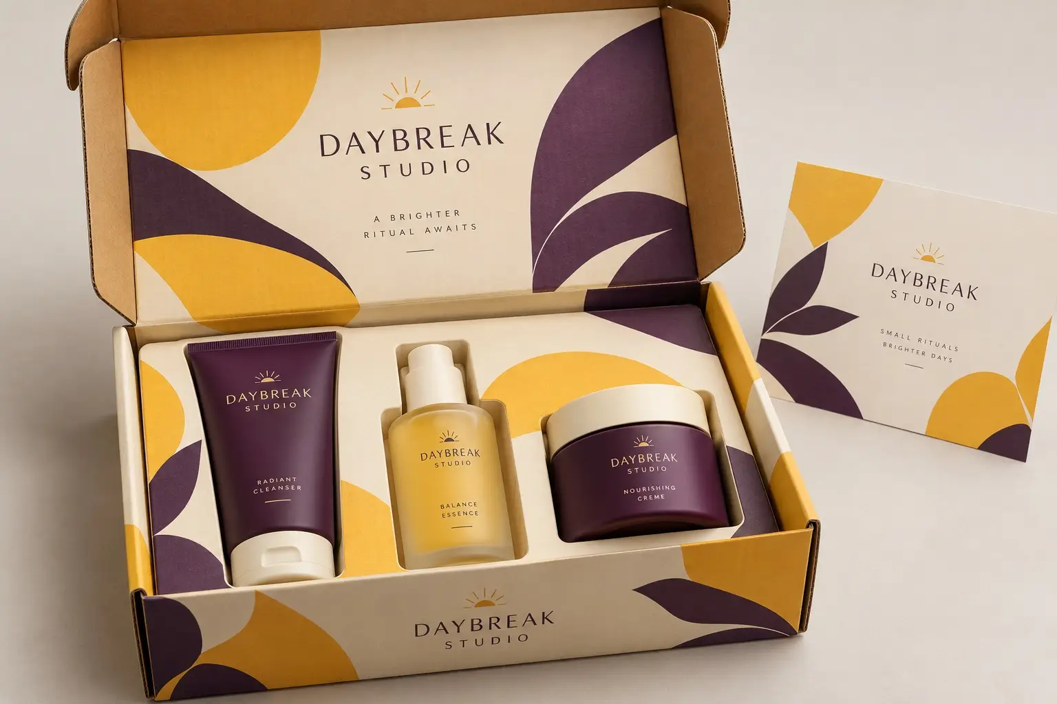 Illustrative packaging concept: Seeding Kits and PR Mailers: Planning a Product Launch Run
