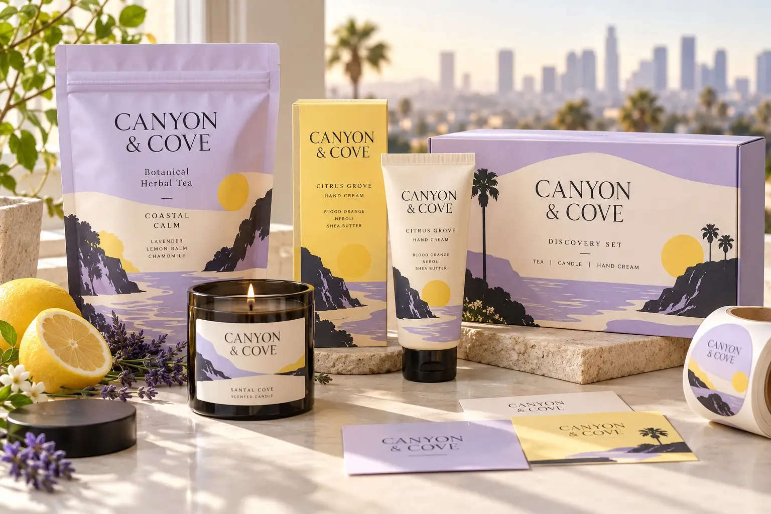 Illustrative packaging concept: Custom Packaging for Los Angeles Brands: Local Sourcing Checklist